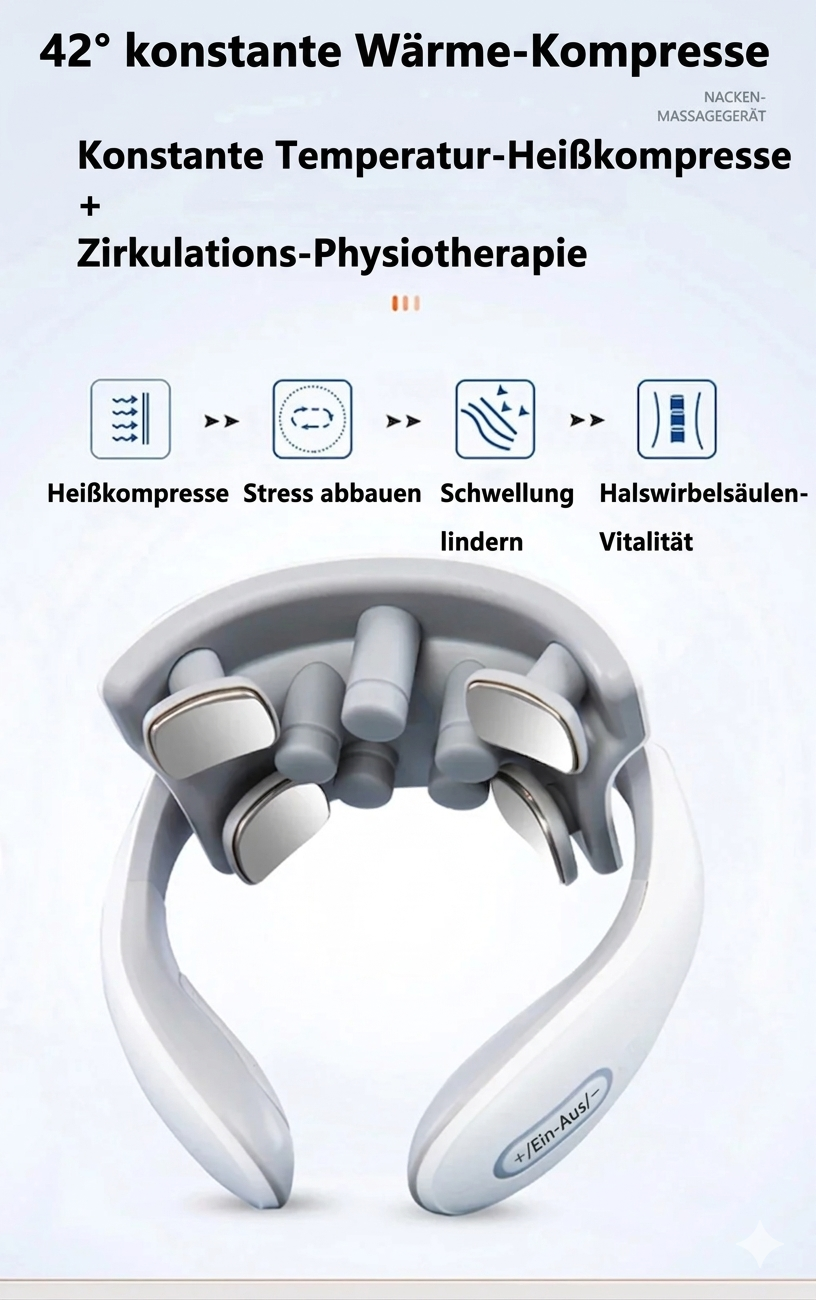 Nackenpro Intelligentes Rücken Nacken‑Massagegerät