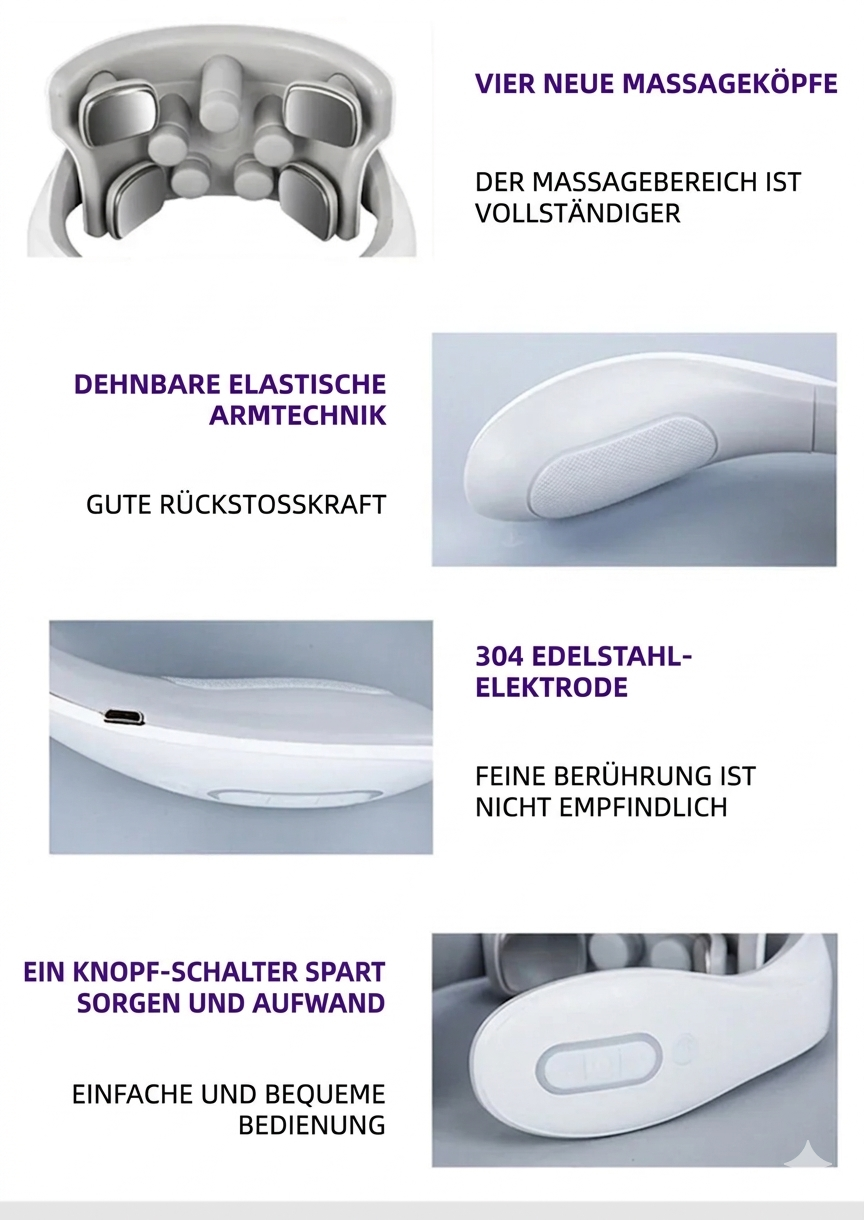 Nackenpro Intelligentes Rücken Nacken‑Massagegerät