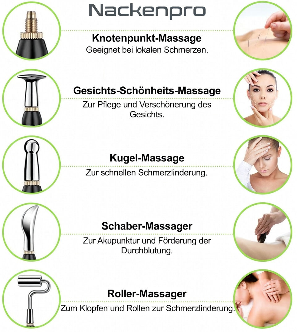 Nackenpro 5-in-1 Entspannungs-Massagestift